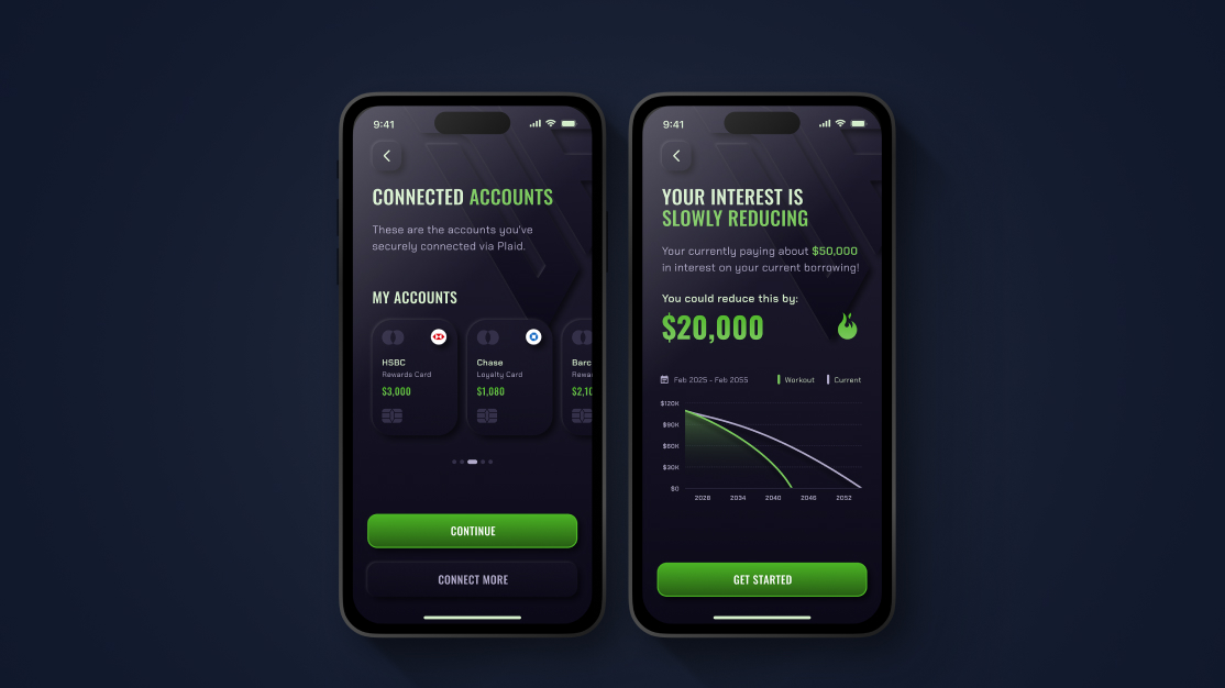 Connected accounts and interest reduction