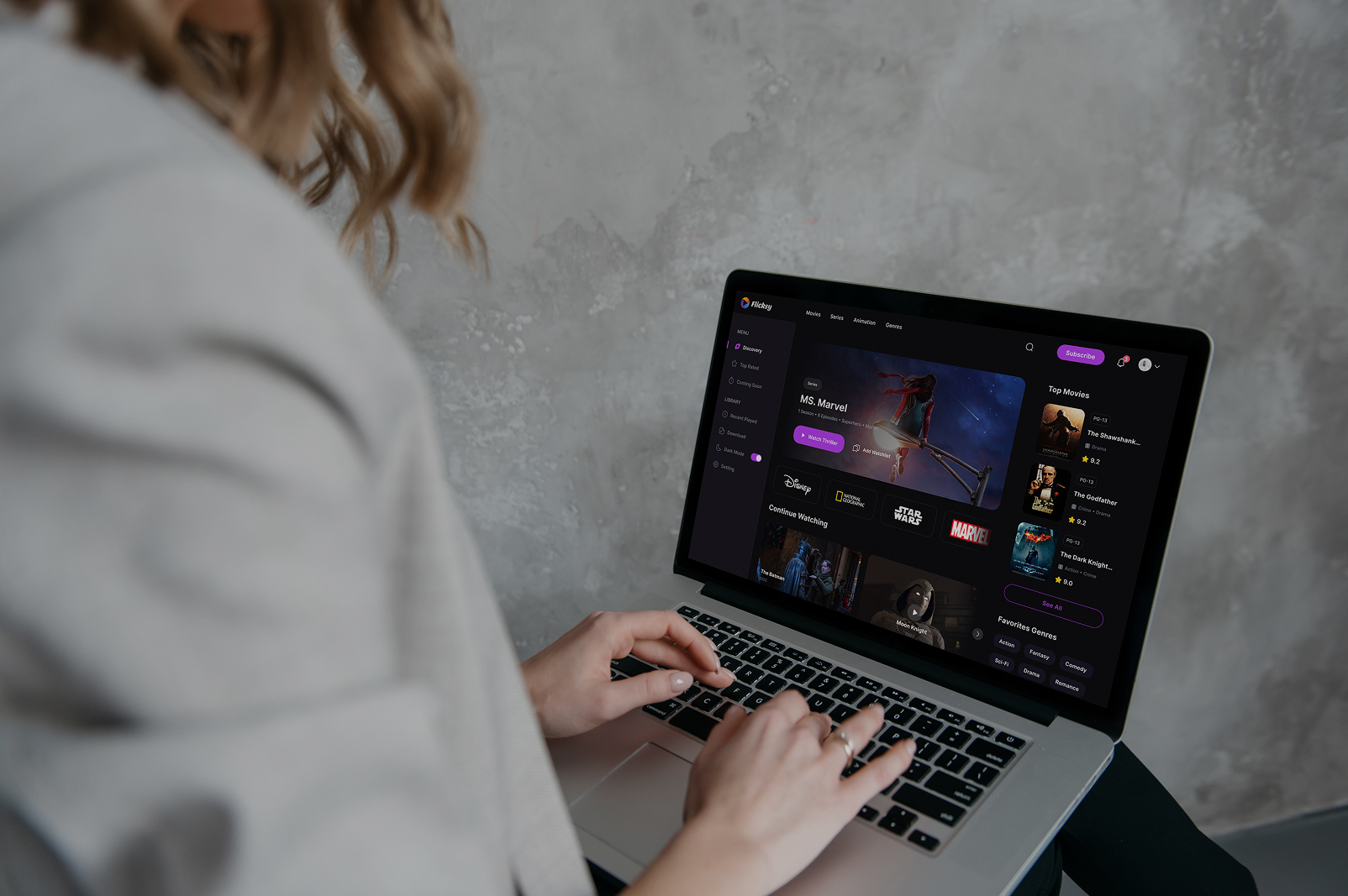 Flicksy — Modern Streaming Platform