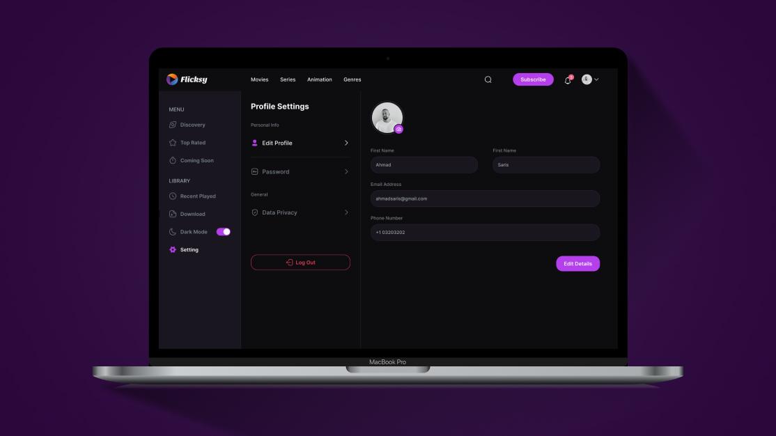 Mobile experience — content cards